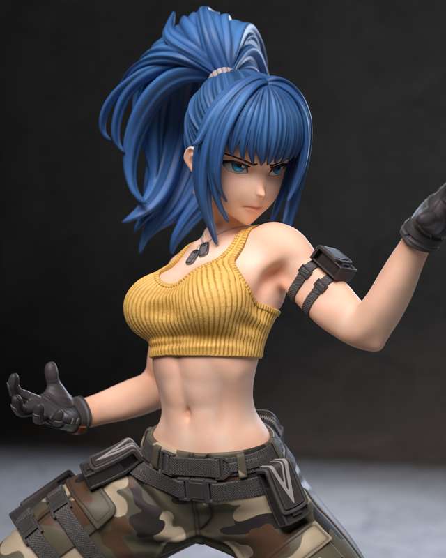 3627 Leona Heidern NSFW - The King of Fighters - STL 3D Print Files
