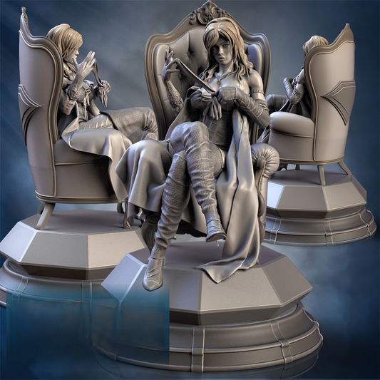 2406 Emma Frost - X-men - STL 3d Print Files