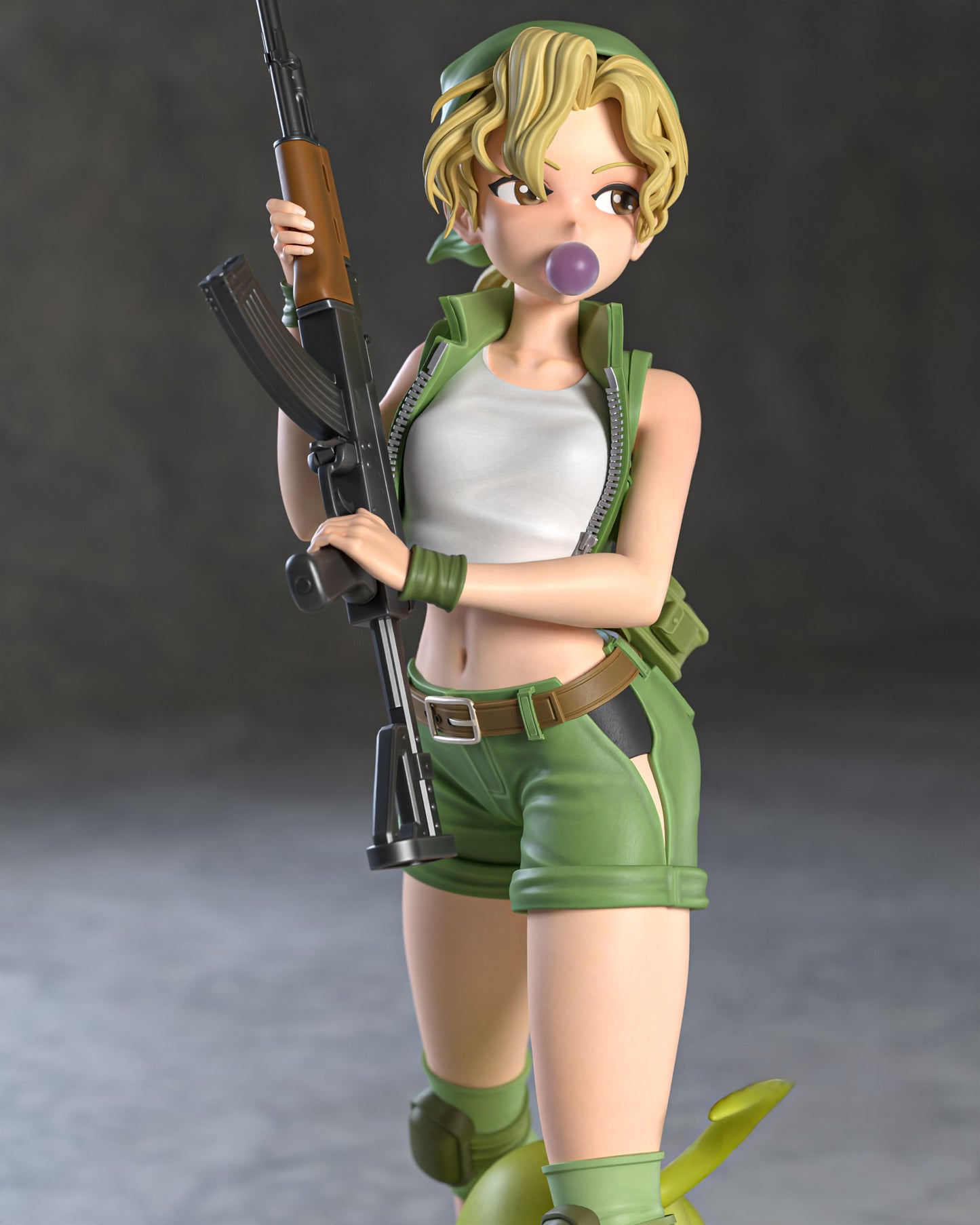 2402 Eri Kasamoto NSFW - Metal Slug - STL 3D Print Files