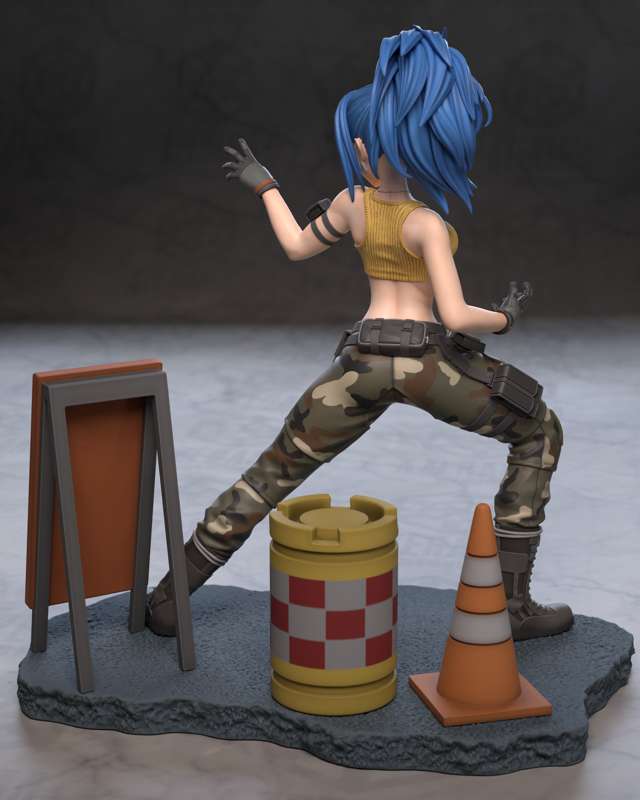 3627 Leona Heidern NSFW - The King of Fighters - STL 3D Print Files