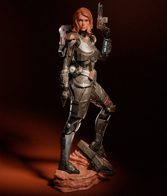 3732 Shae Vizla - Star Wars - STL 3D Print Files