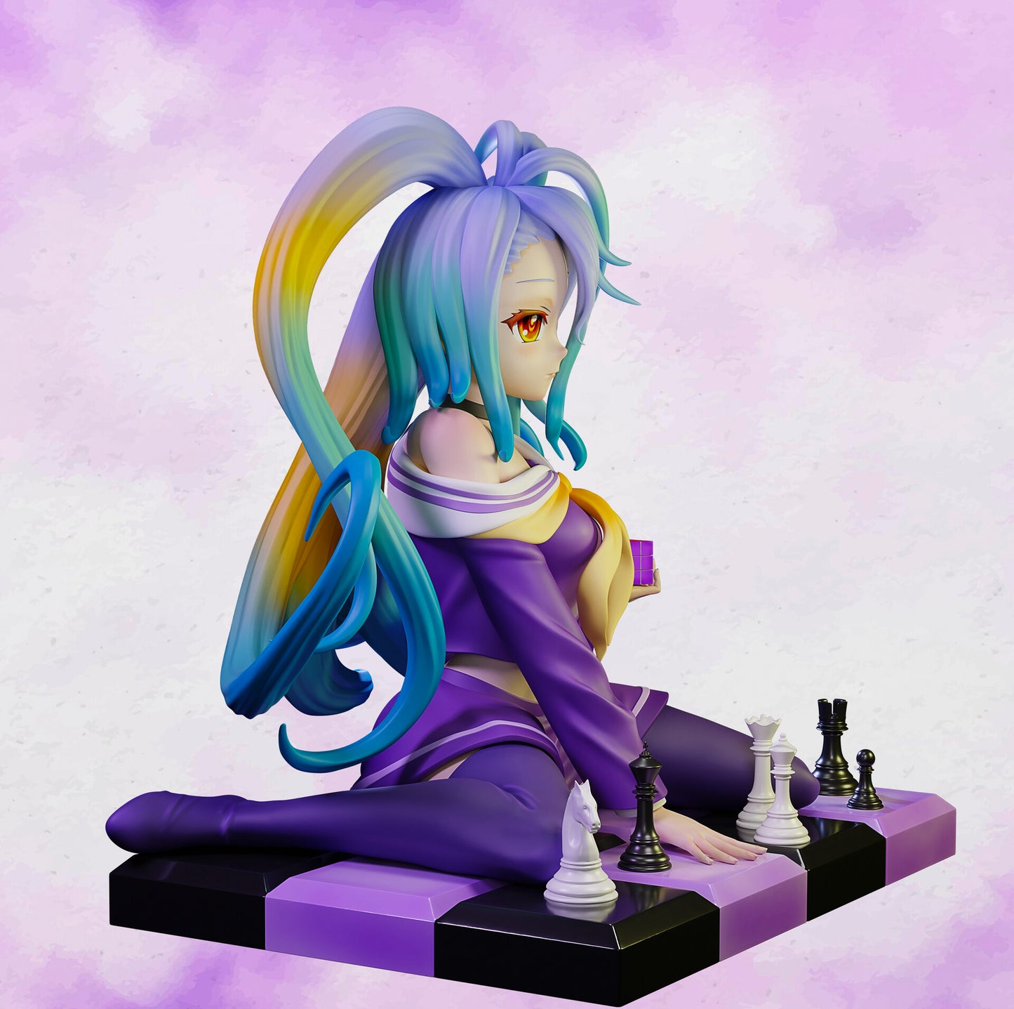 1245 Shiro NSFW - No Game No Life - STL 3D Print Files