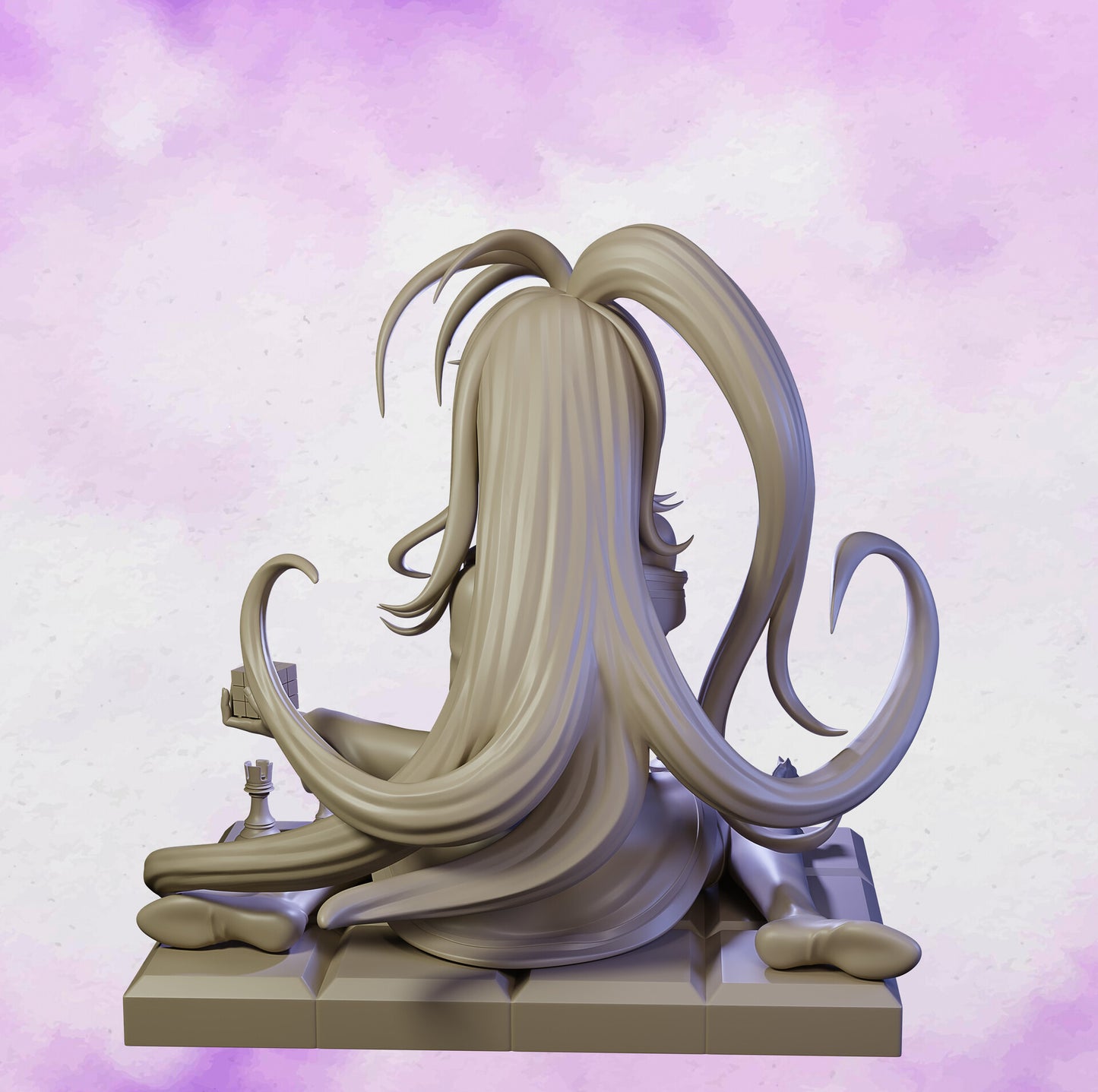 1245 Shiro NSFW - No Game No Life - STL 3D Print Files