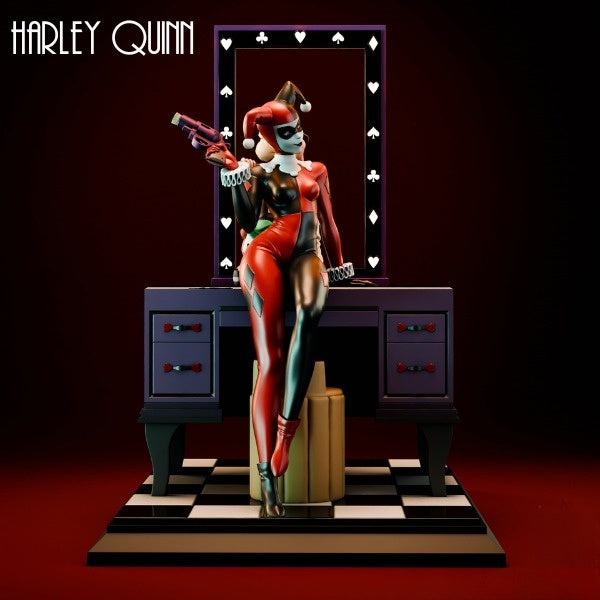 4192 Harley Quinn Diorama - DC Comics - STL 3D Print Files