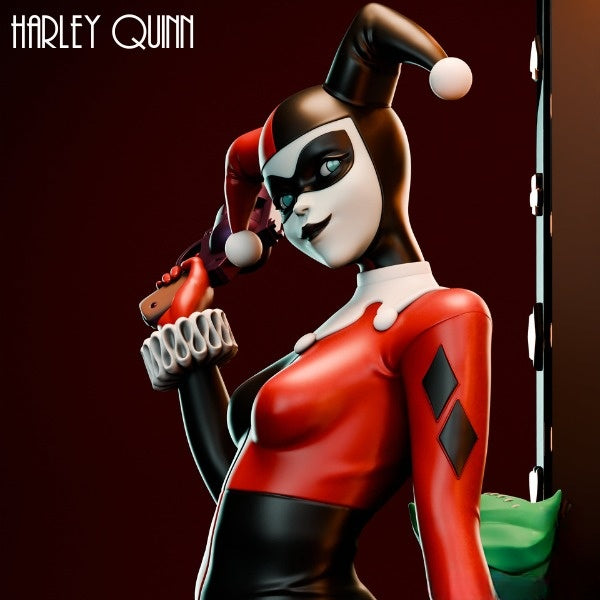 4192 Harley Quinn Diorama - DC Comics - STL 3D Print Files