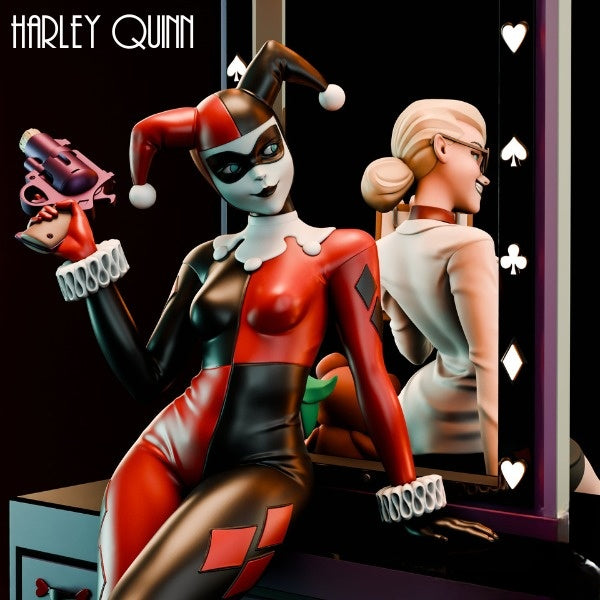 4192 Harley Quinn Diorama - DC Comics - STL 3D Print Files