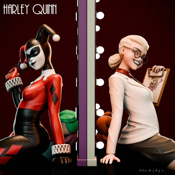 4192 Harley Quinn Diorama - DC Comics - STL 3D Print Files