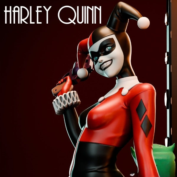 4192 Harley Quinn Diorama - DC Comics - STL 3D Print Files