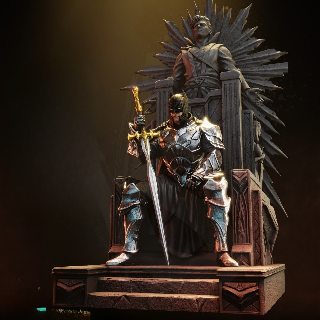 4113 Batman - Dark Knight Of Steel - STL 3D Print Files