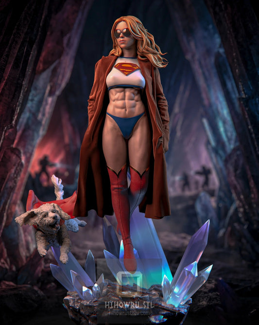 5300 Supergirl NSFW - Kara Zor-El - DC Comics - STL 3D Print Files