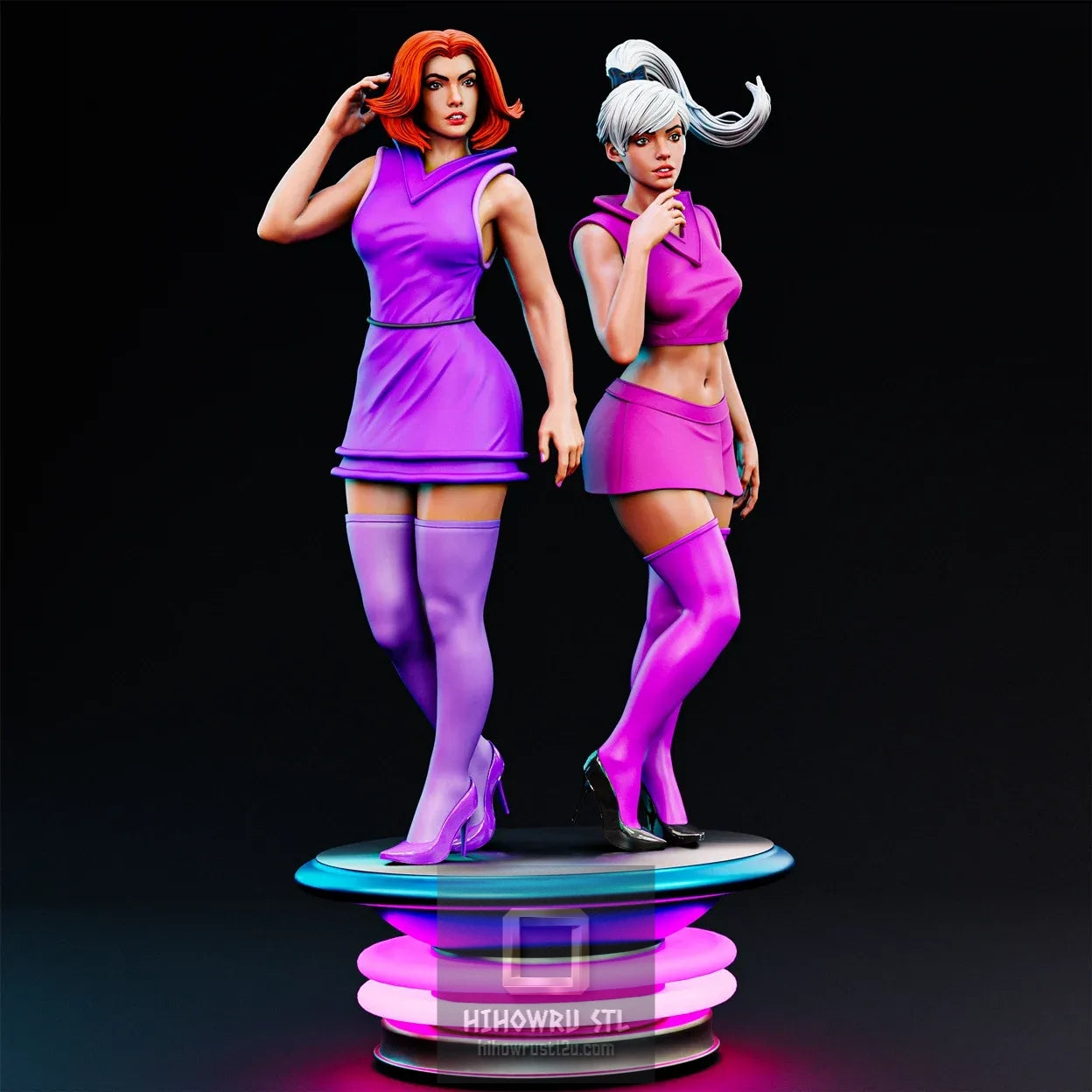 5131 Judy Jetson AND Jane Jetson NSFW - The Jetsons - STL 3D Print Files
