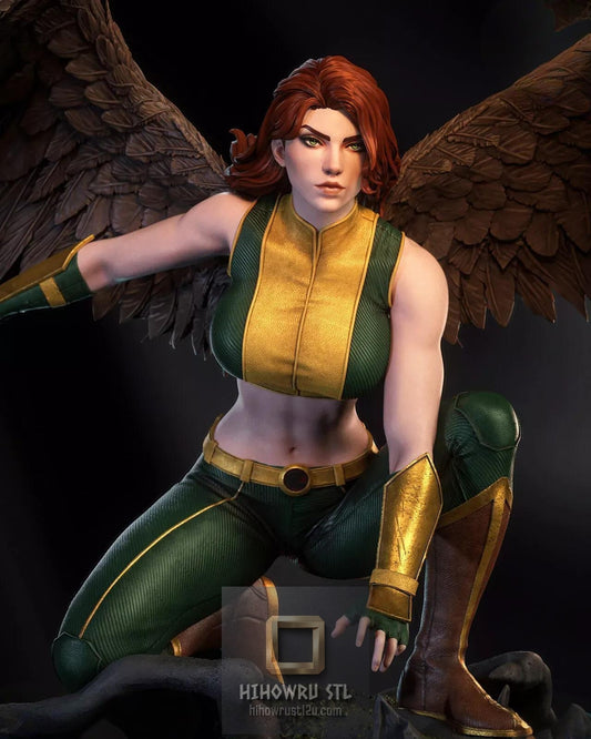 5653 Hawkgirl NSFW - DC Comics - STL 3D Print Files