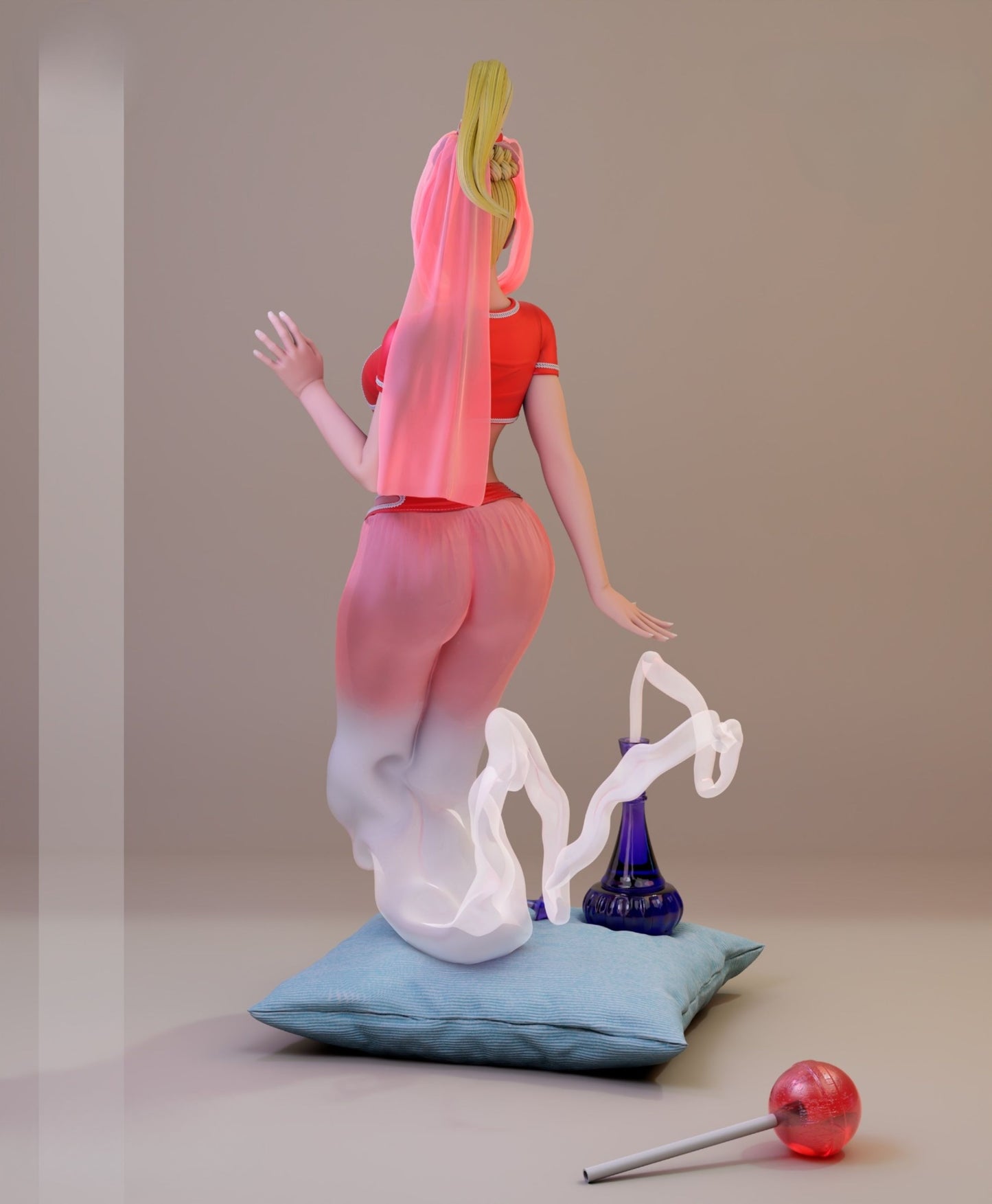 3885 I Dream of Jeannie NSFW - STL 3D Print Files
