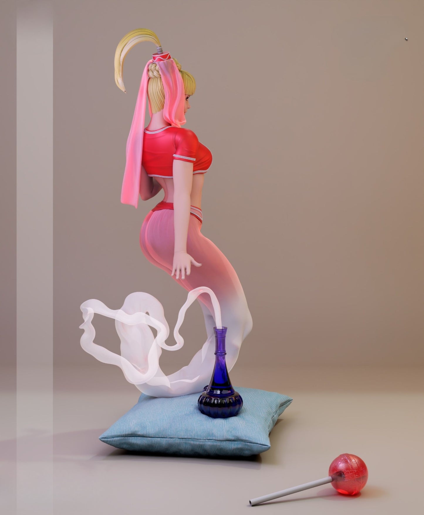 3885 I Dream of Jeannie NSFW - STL 3D Print Files
