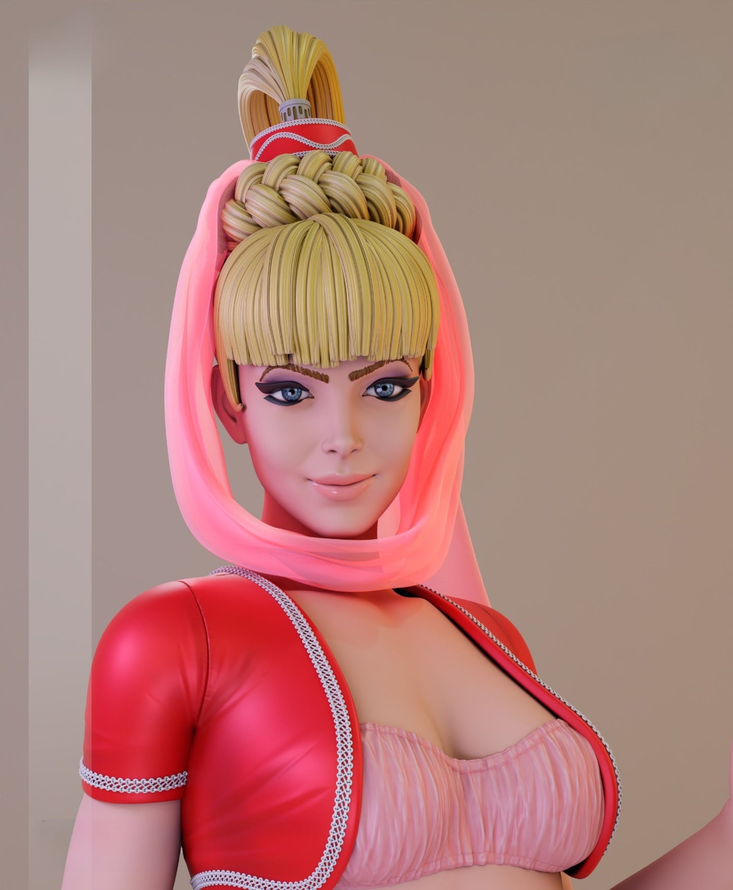 3885 I Dream of Jeannie NSFW - STL 3D Print Files