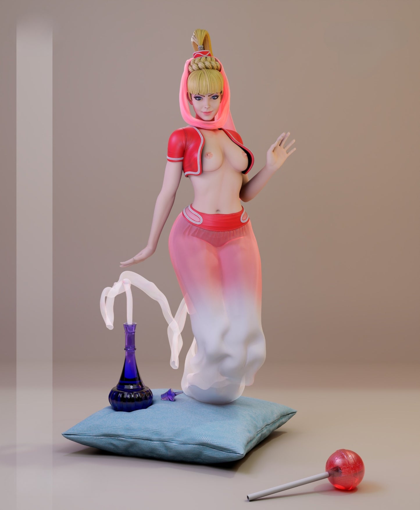 3885 I Dream of Jeannie NSFW - STL 3D Print Files