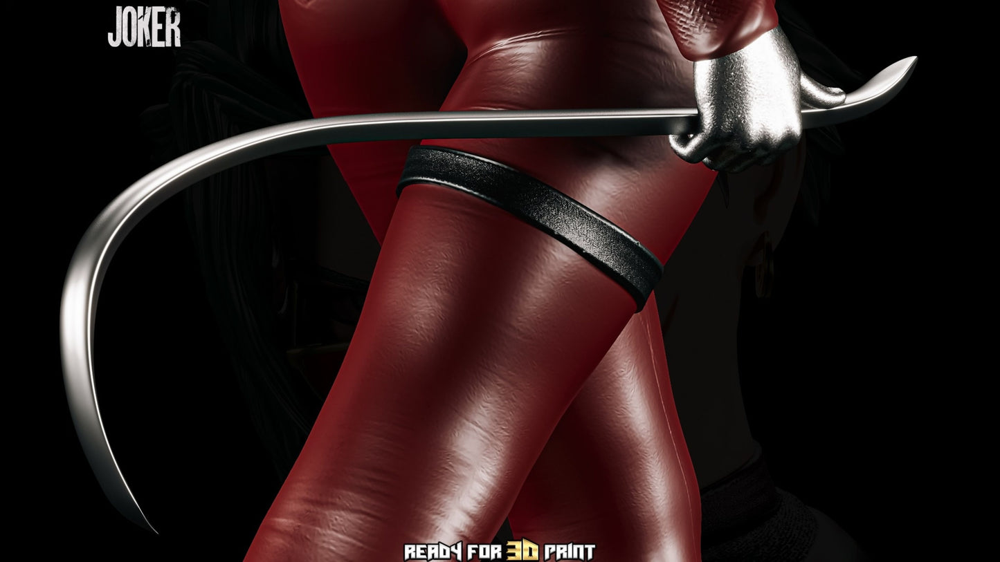 3999 Female Joker NSFW - STL 3D Print Files