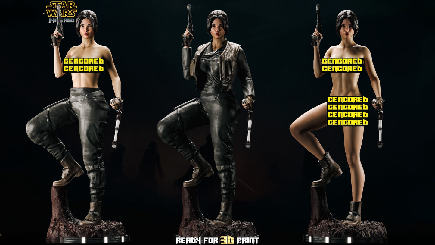 4204 Jyn Erso NSFW - Star Wars - STL 3D Print Files