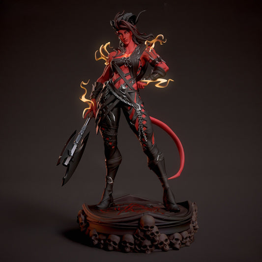 3906 Karlach - Baldurs Gate 3 - STL 3D Print Files