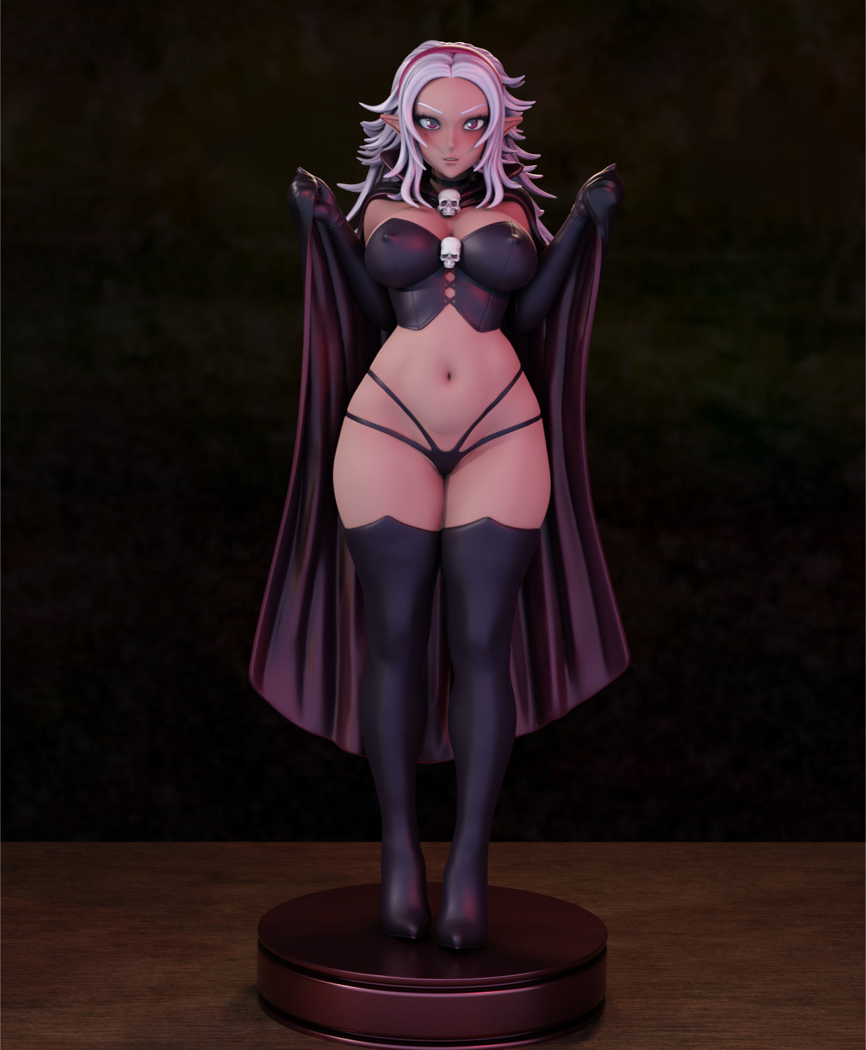4186 Kuroeda NSFW - Plus-Sized Elf - STL 3D Print Files