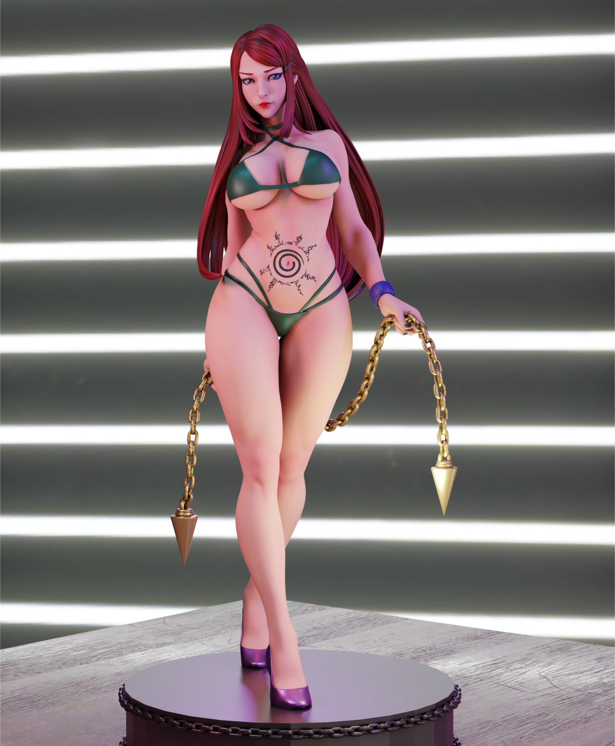3610 Kushina Uzumaki NSFW - Naruto - STL 3D Print Files
