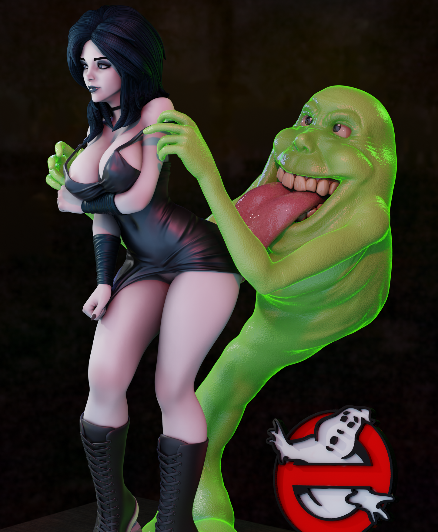 4185 Kylie Griffin NSFW - Ghostbusters - STL 3D Print Files