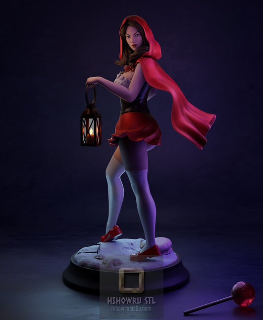 5054 Little Red Riding Hood NSFW - STL 3D Print Files