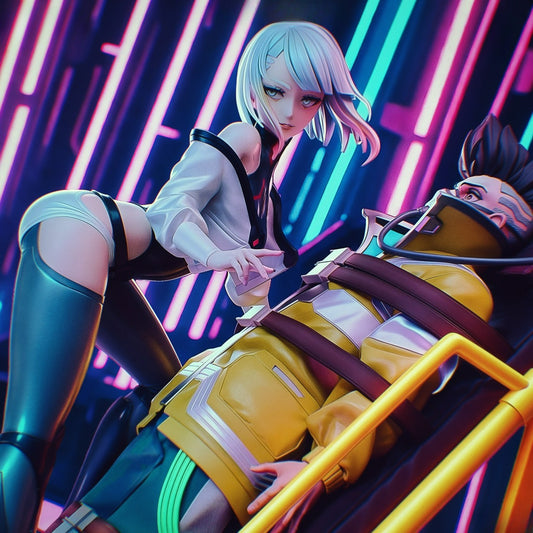 3333 Lucy AND David - Cyberpunk - STL 3D Print Files