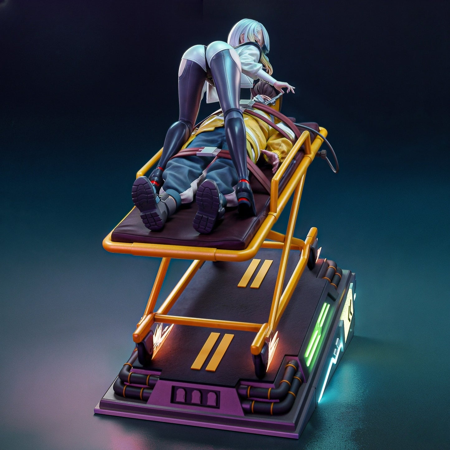 3333 Lucy AND David - Cyberpunk - STL 3D Print Files