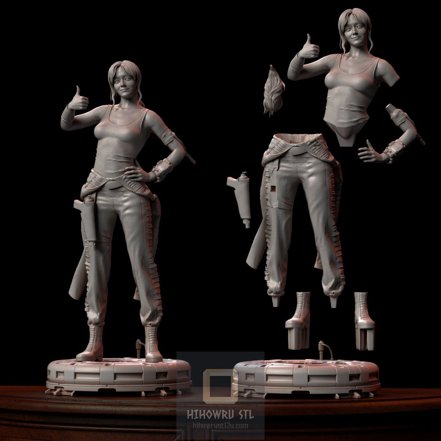 4615 Lucy MacLean NSFW - Fallout - STL 3D Print Files