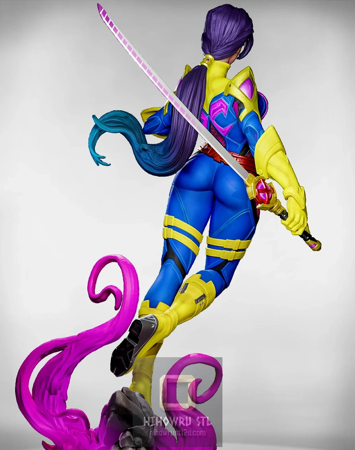 5269 Psylocke NSFW - X-men - STL 3D Print Files