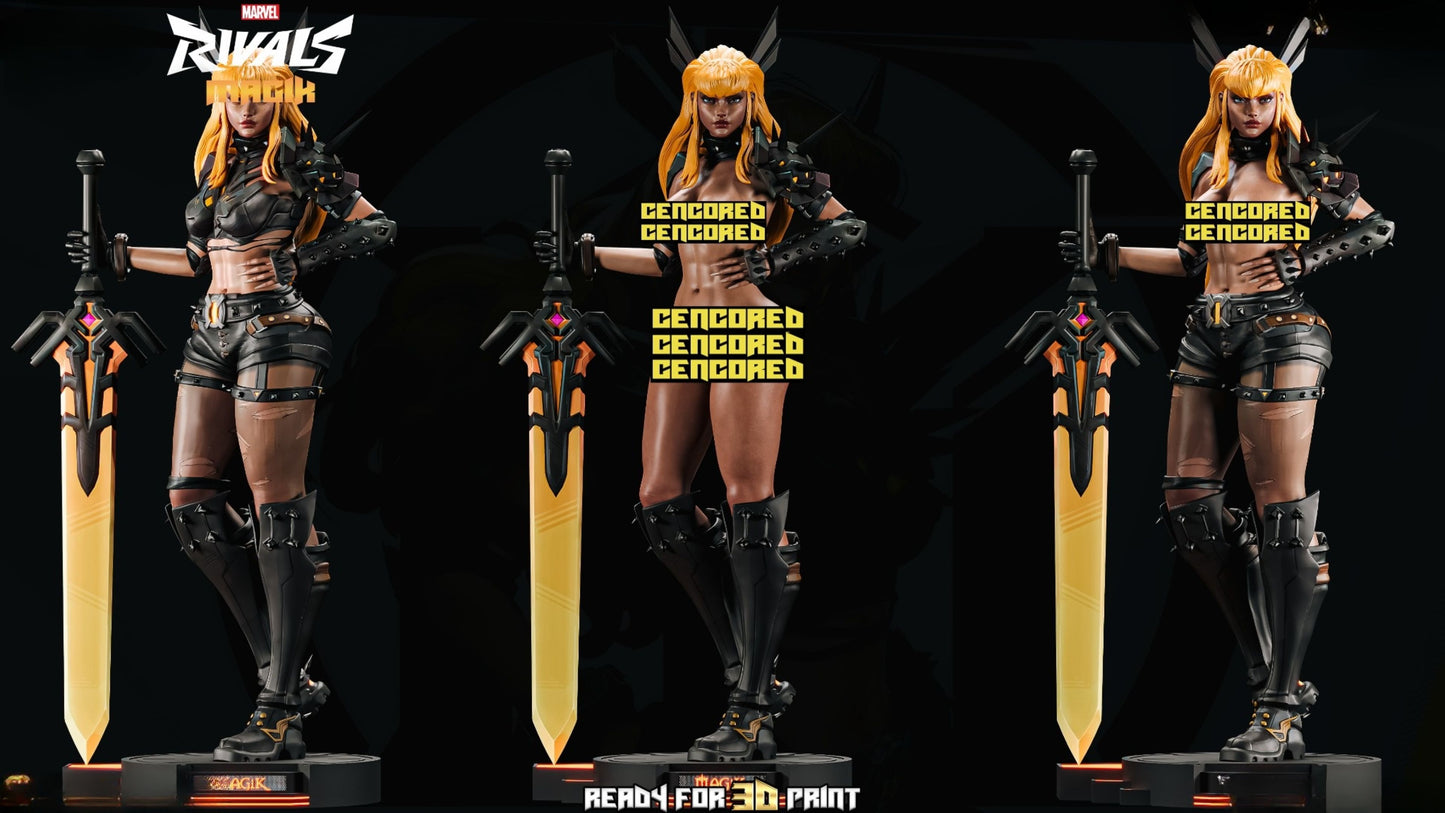 3917 Magik NSFW - Marvel Rivals - STL 3D Print Files