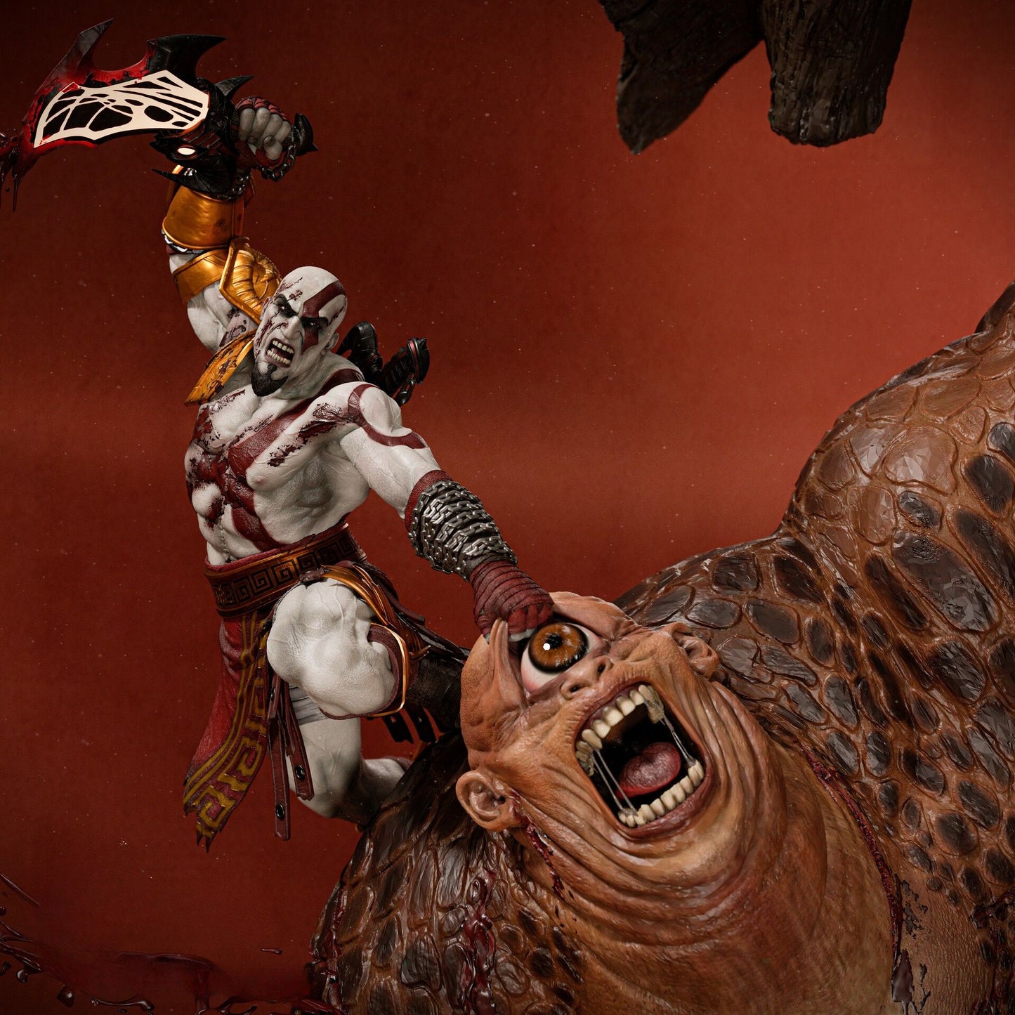 3851 Kratos VS Cyclope - God Of War - STL 3D Print Files
