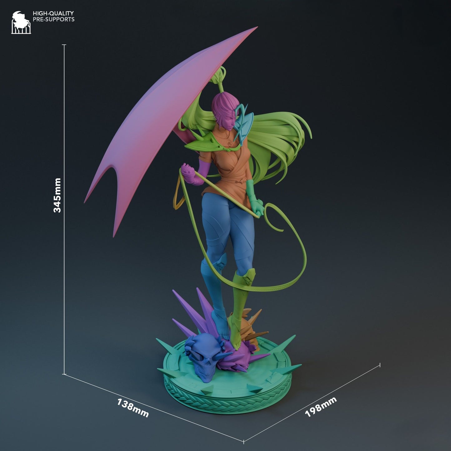 4261 Megaera - Hades - STL 3D Print Files