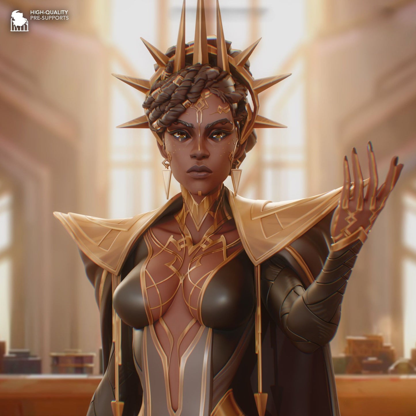 4104 Mel Medarda Arcane - League of Legends - STL 3D Print Files