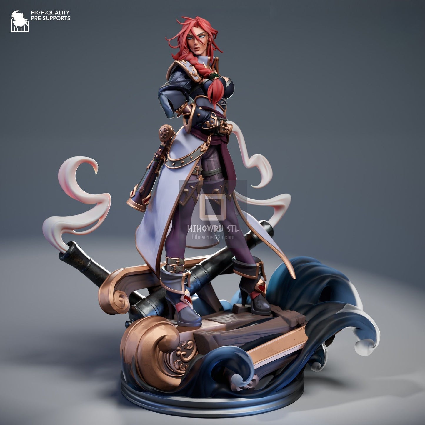 4280 Miss Fortune - League of Legends - STL 3D Print Files