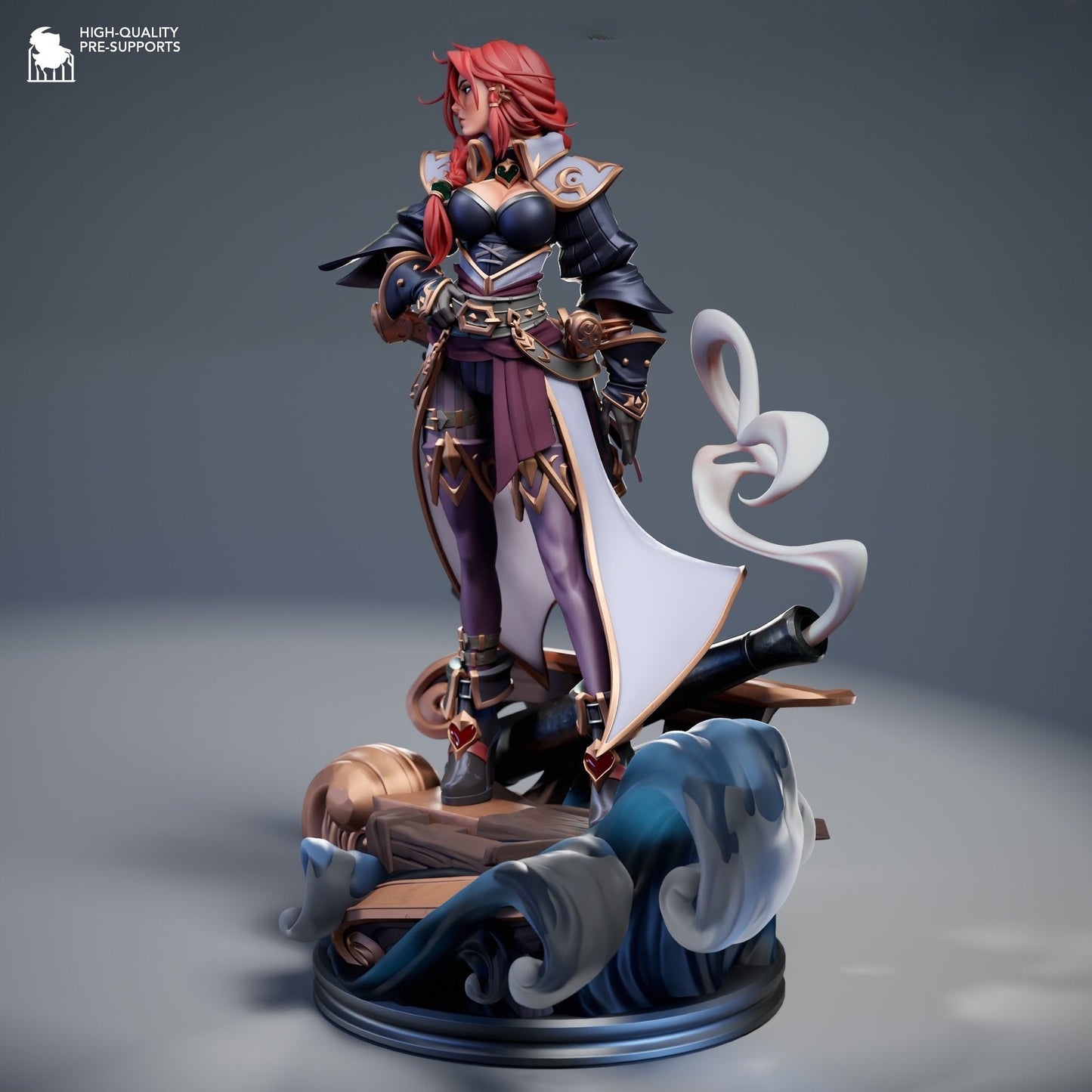 4280 Miss Fortune - League of Legends - STL 3D Print Files