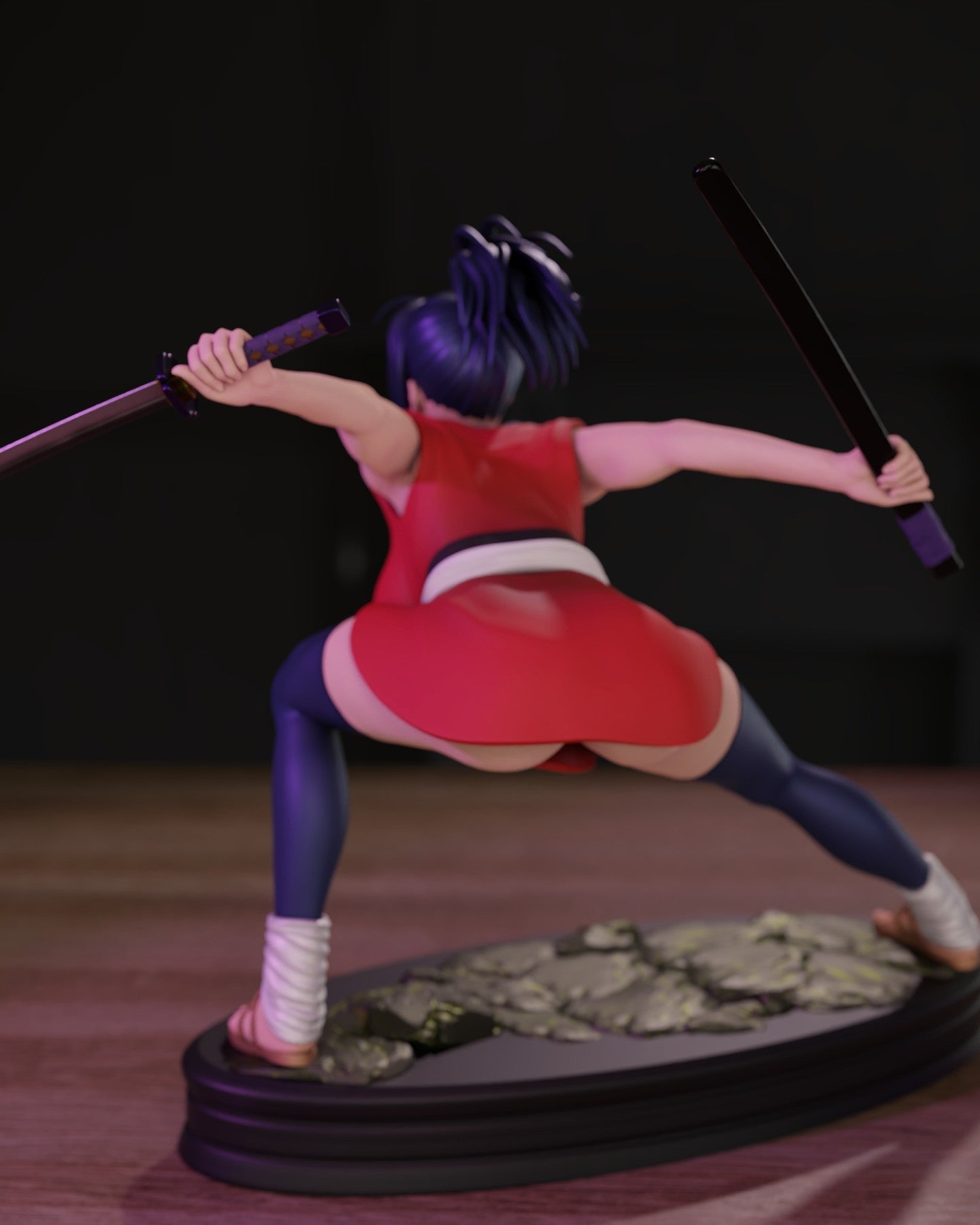 2169 Chifusa Manyuu NSFW - Manyu Scroll - STL 3D Print Files
