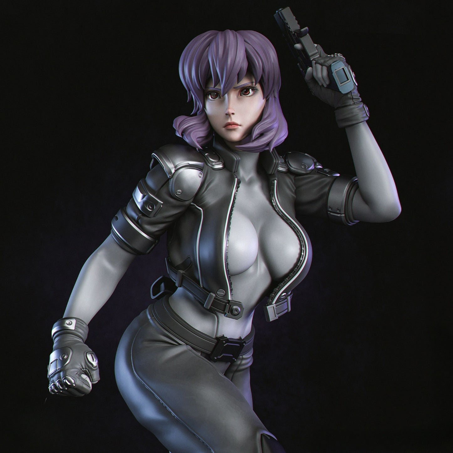 2867 Motoko Kusanagi - Ghost in the Shell - STL 3D Print Files