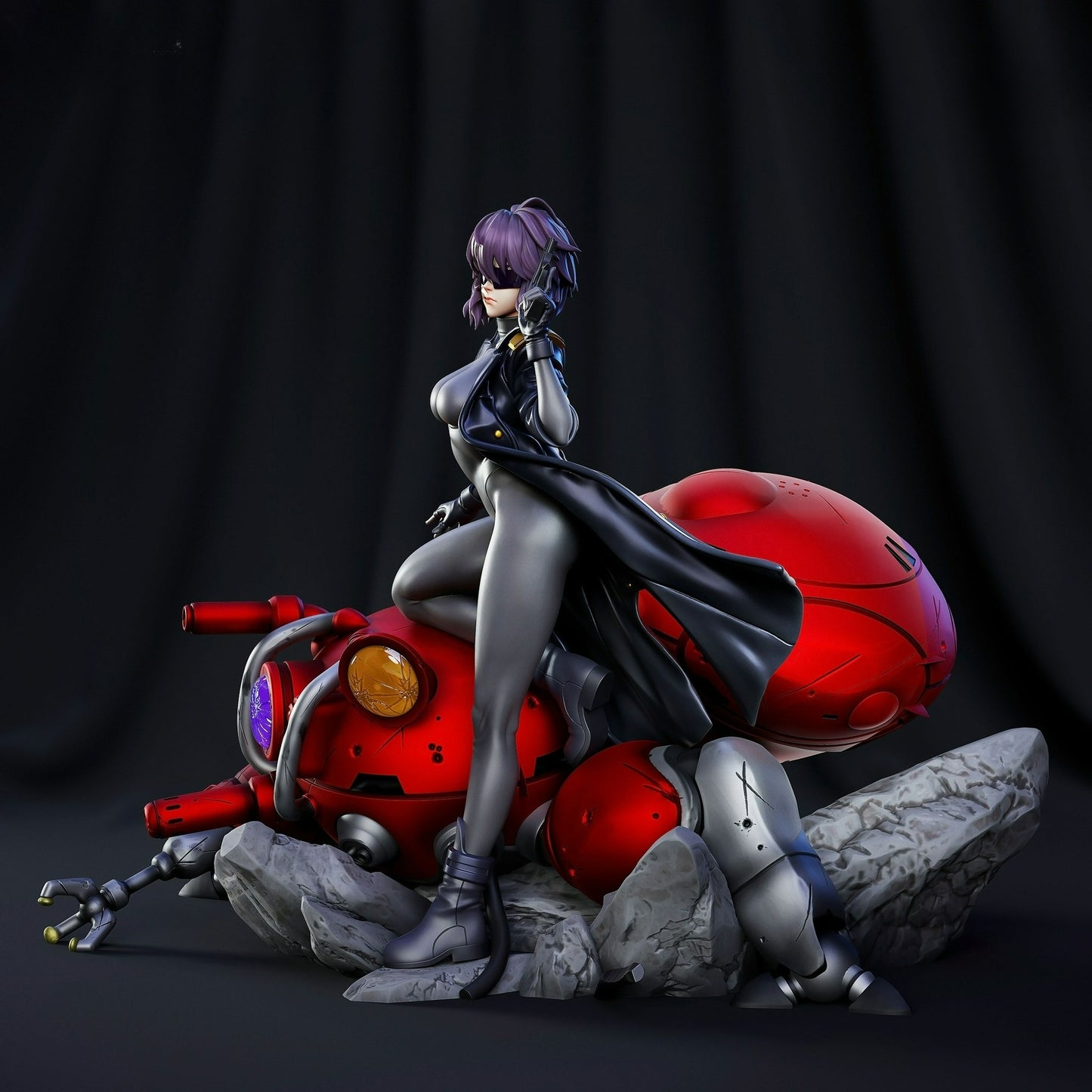 2949 Motoko Kusanagi - Ghost in the Shell - STL 3D Print Files
