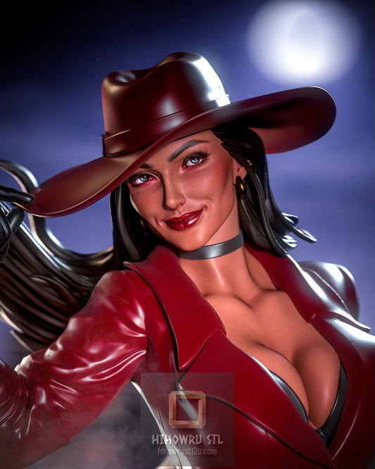 5193 Carmen Sandiego NSFW - STL 3D Print Files
