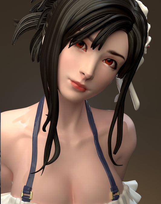 2396 Tifa Lockhart NSFW - Final Fantasy - STL 3D Print Files
