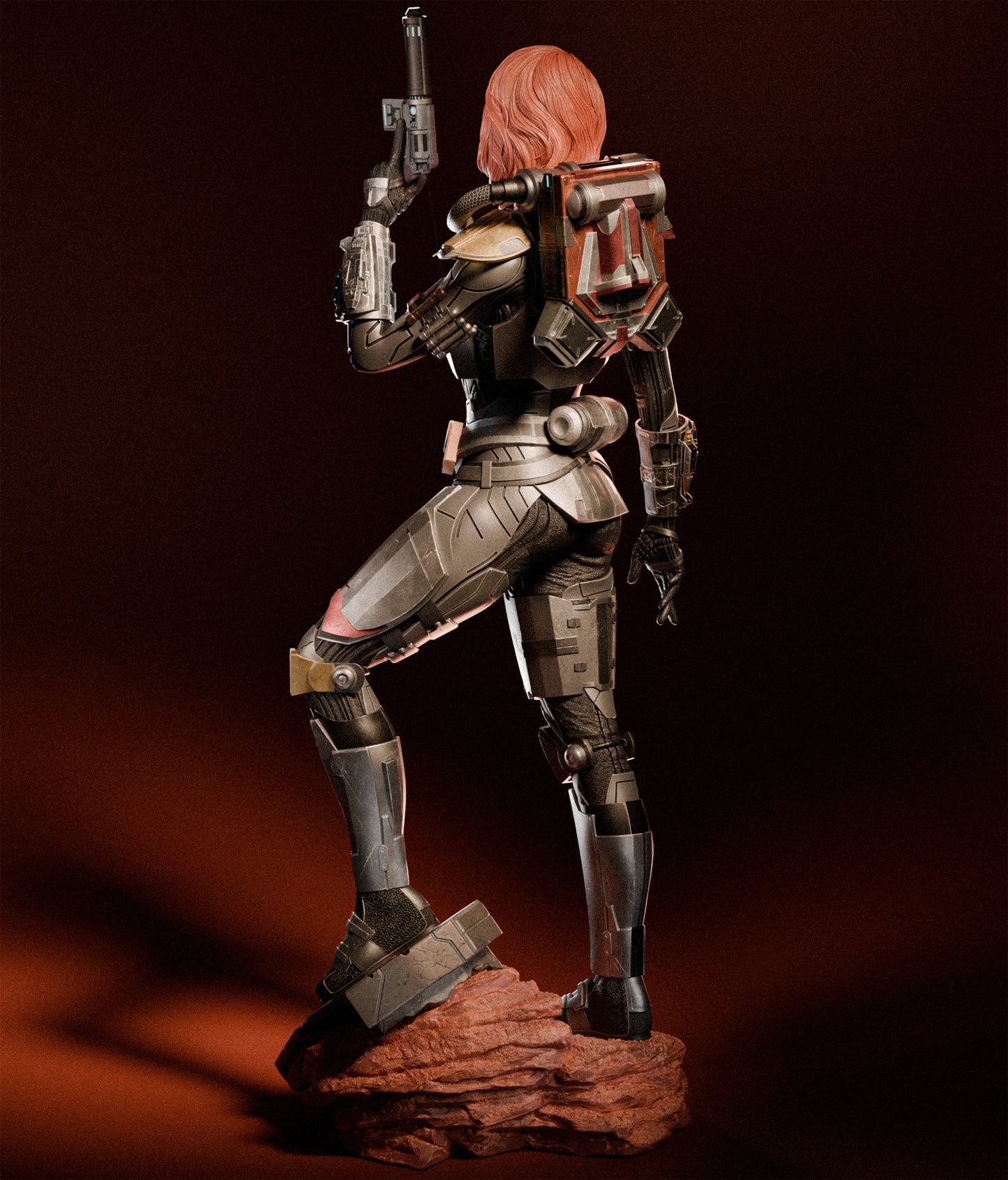 3732 Shae Vizla - Star Wars - STL 3D Print Files