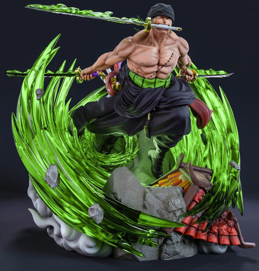 2375 Roronoa Zoro - One Piece - STL 3D Print Files