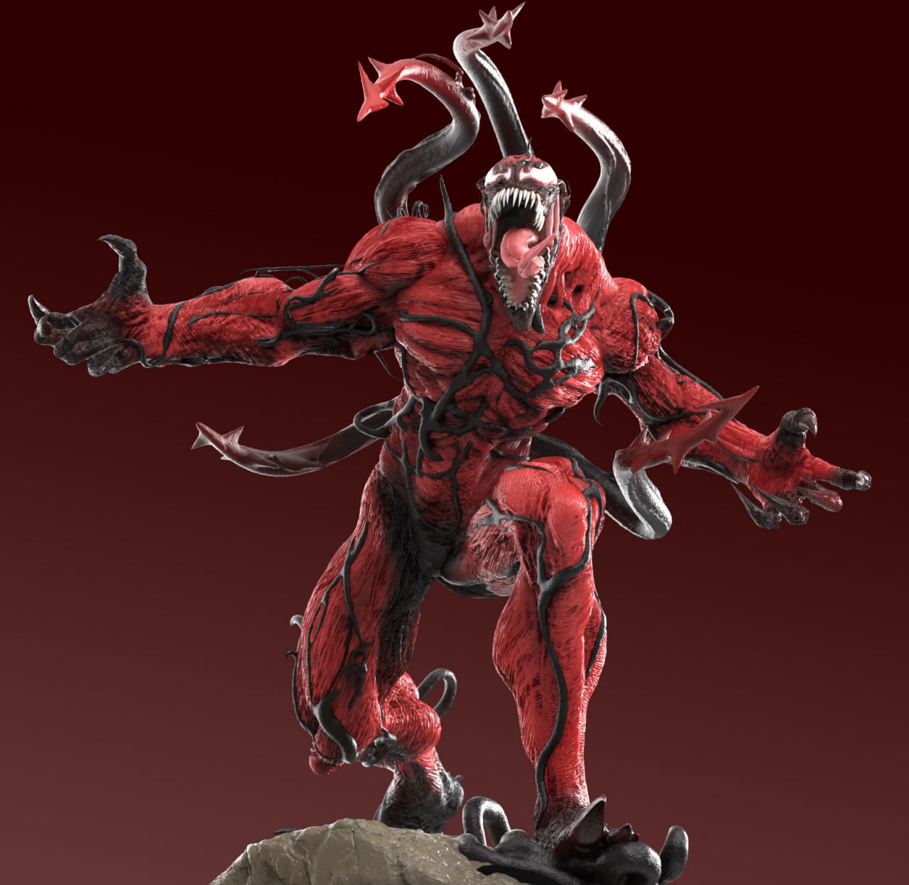 3796 Carnage - Cletus Kasady - STL 3D Print Files