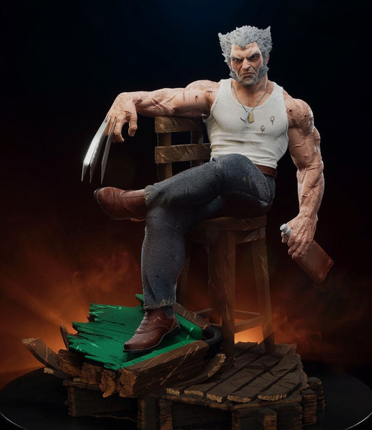4093 Logan - WOLVERINE - STL 3D Print Files