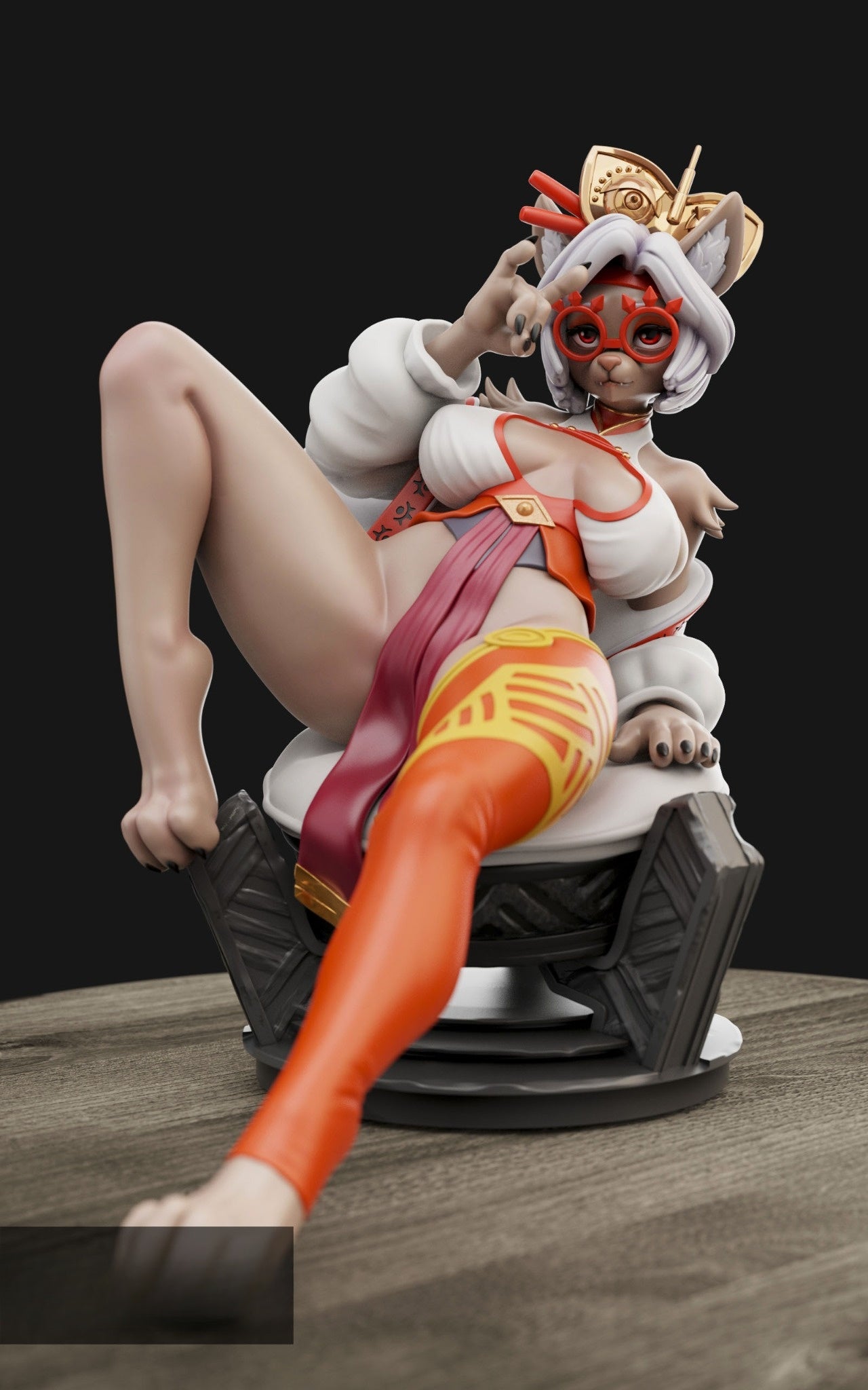 3183 Furry Purah NSFW - The Legend of Zelda - STL 3D Print Files