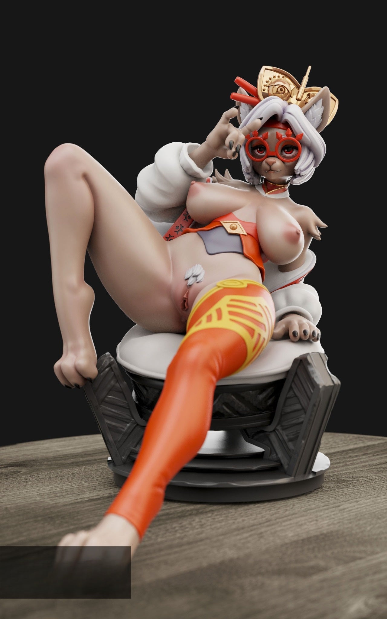 3183 Furry Purah NSFW - The Legend of Zelda - STL 3D Print Files
