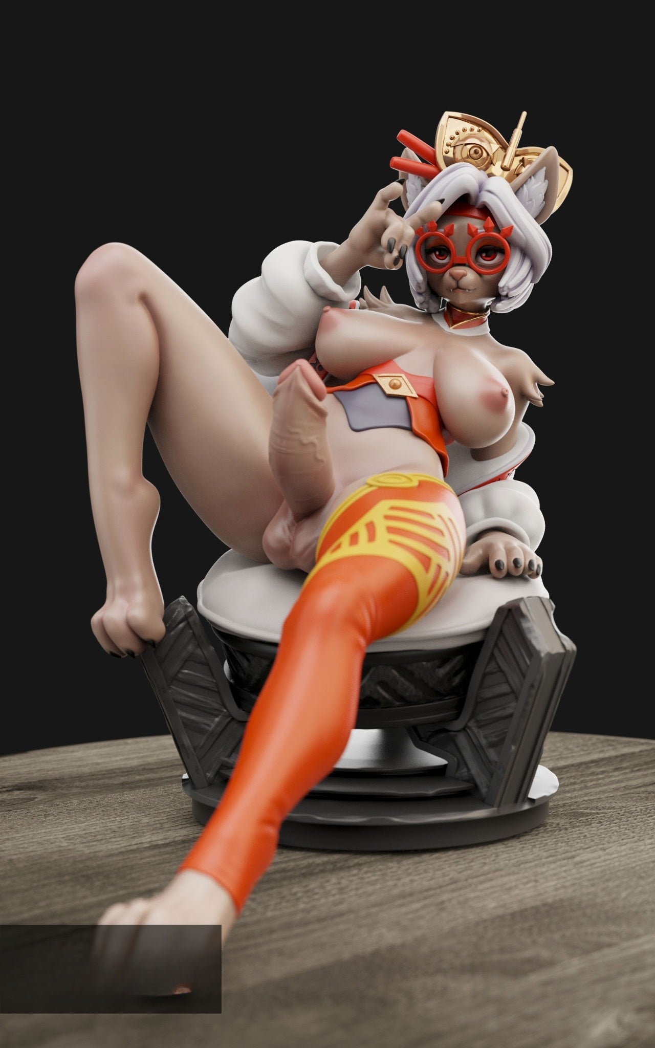 3183 Furry Purah NSFW - The Legend of Zelda - STL 3D Print Files