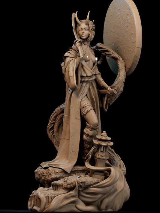 3385 Female Oni NSFW - STL 3D Print Files